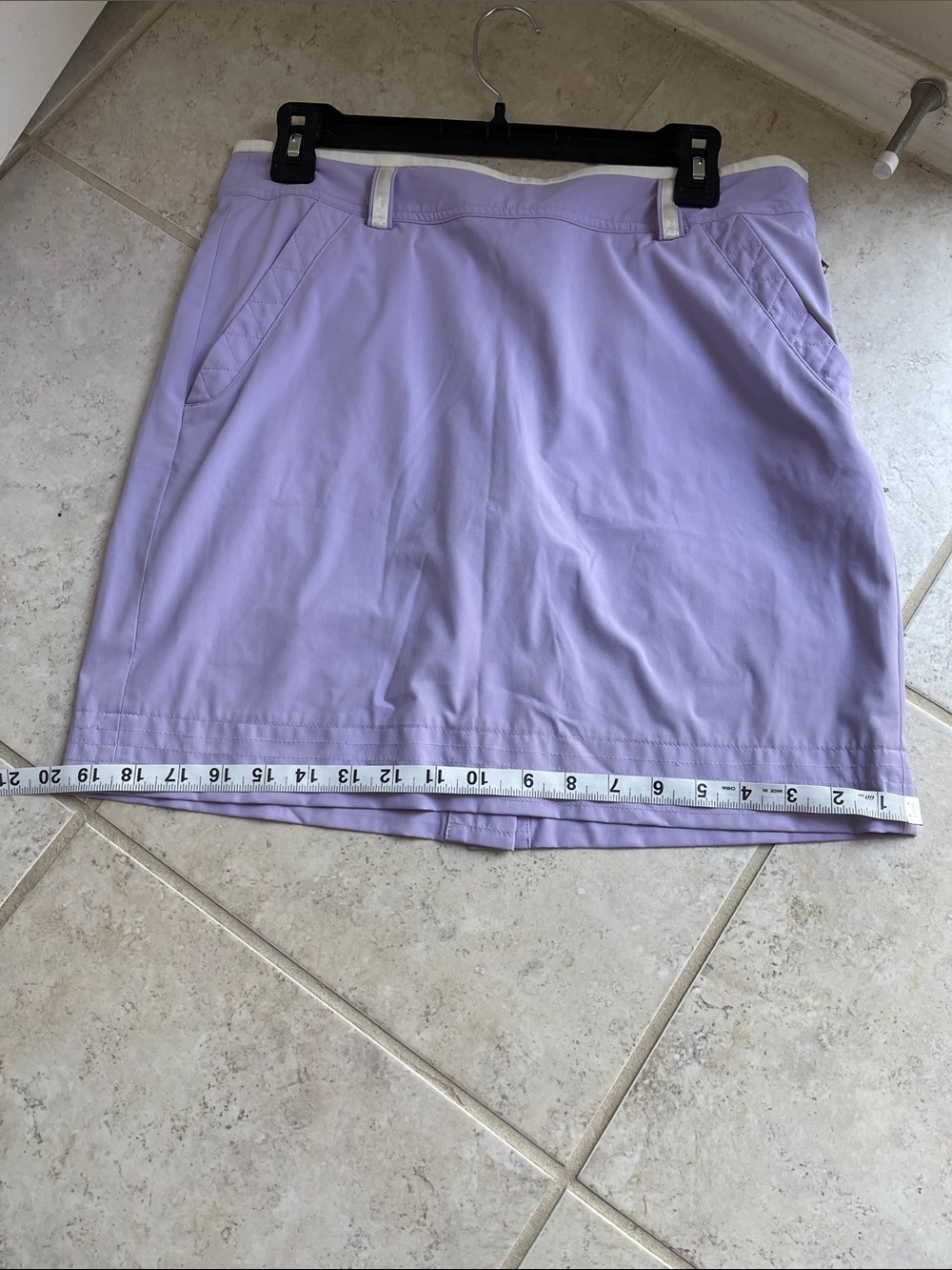 Polo by Ralph Lauren Lilac Golf Skort with White Trim - Picture 10 of 10